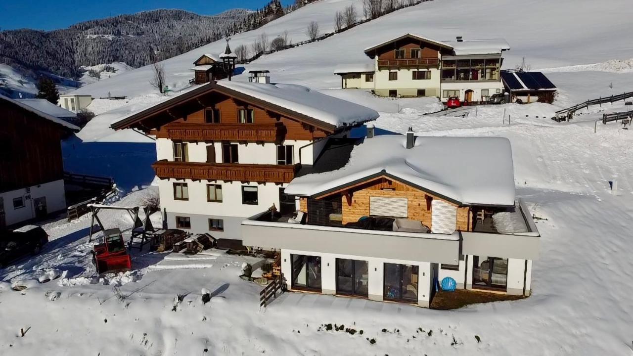 Appartamento Bio Bauernhof Oberbenk Wagrain Esterno foto